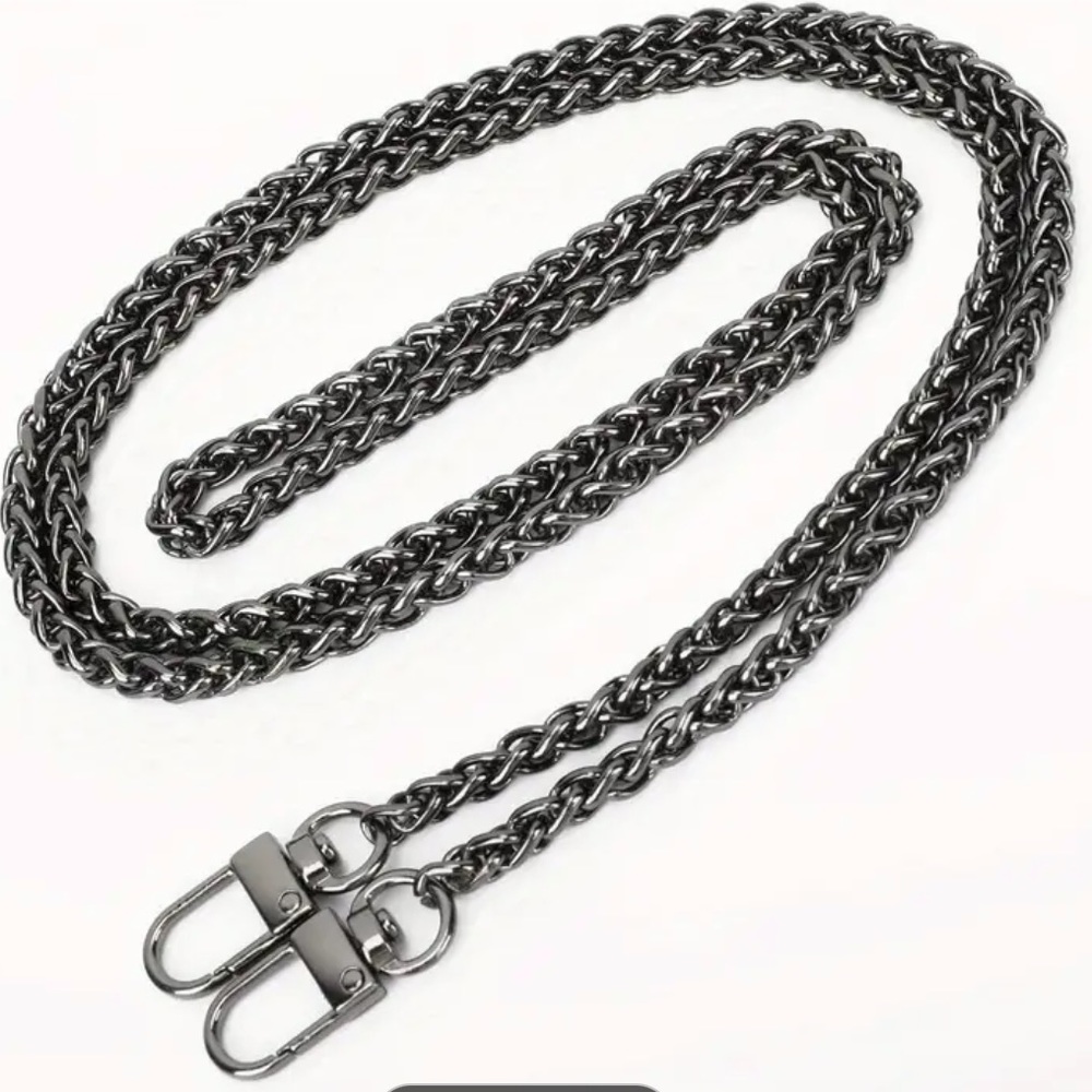 0359:🖤Gunmetal Purse Strap